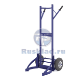 Тележка грузовая, двухколесная для шин и колес с захватами ТДШ 01 Тележка грузовая, двухколесная для шин и колес с захватами ТДШ 01