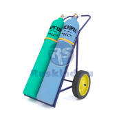 Тележка для перевозки двух баллонов с фиксацией ремнем ГБ 2.1 Тележка для перевозки двух баллонов с фиксацией ремнем ГБ 2.1