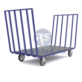 Тележка платформенная усиленная ТПУД 7401 Тележка платформенная усиленная ТПУД 7401